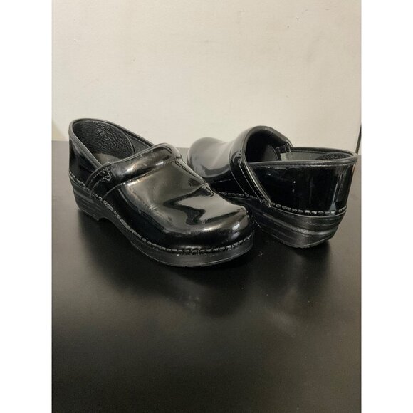 DANSKO Patent Leather Clogs sz. 38 - Picture 1 of 9